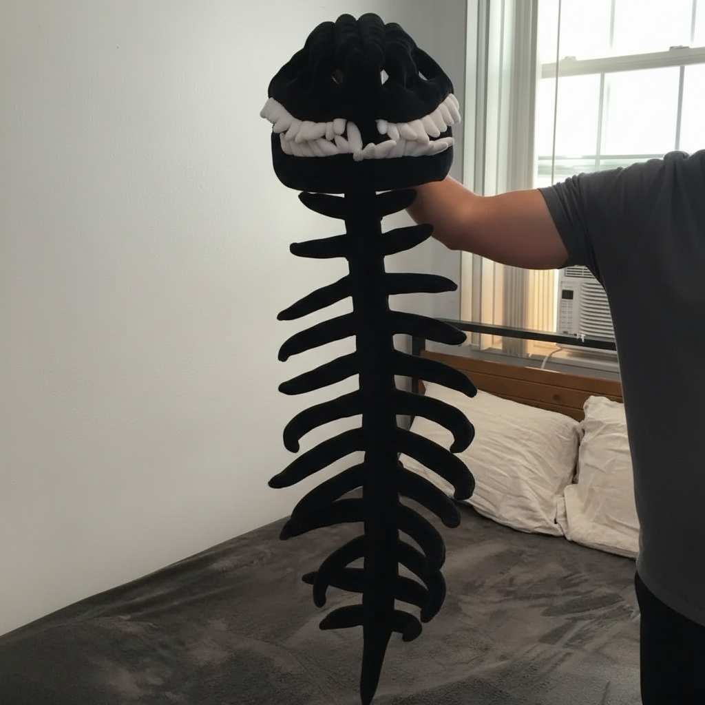 3D Dinosaur Themed Plush Wearable Prop Hat