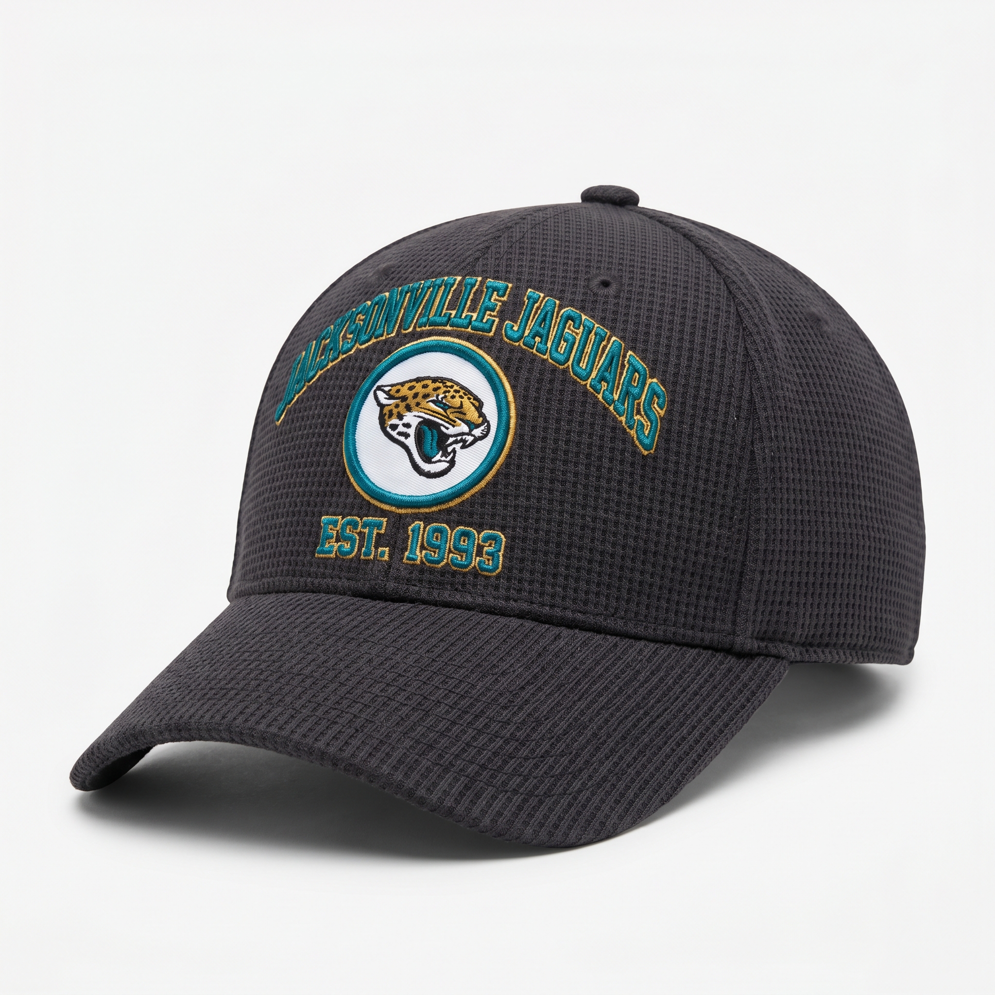 Jacksonville Jaguars Waffle Knit Cap in Dark Gray