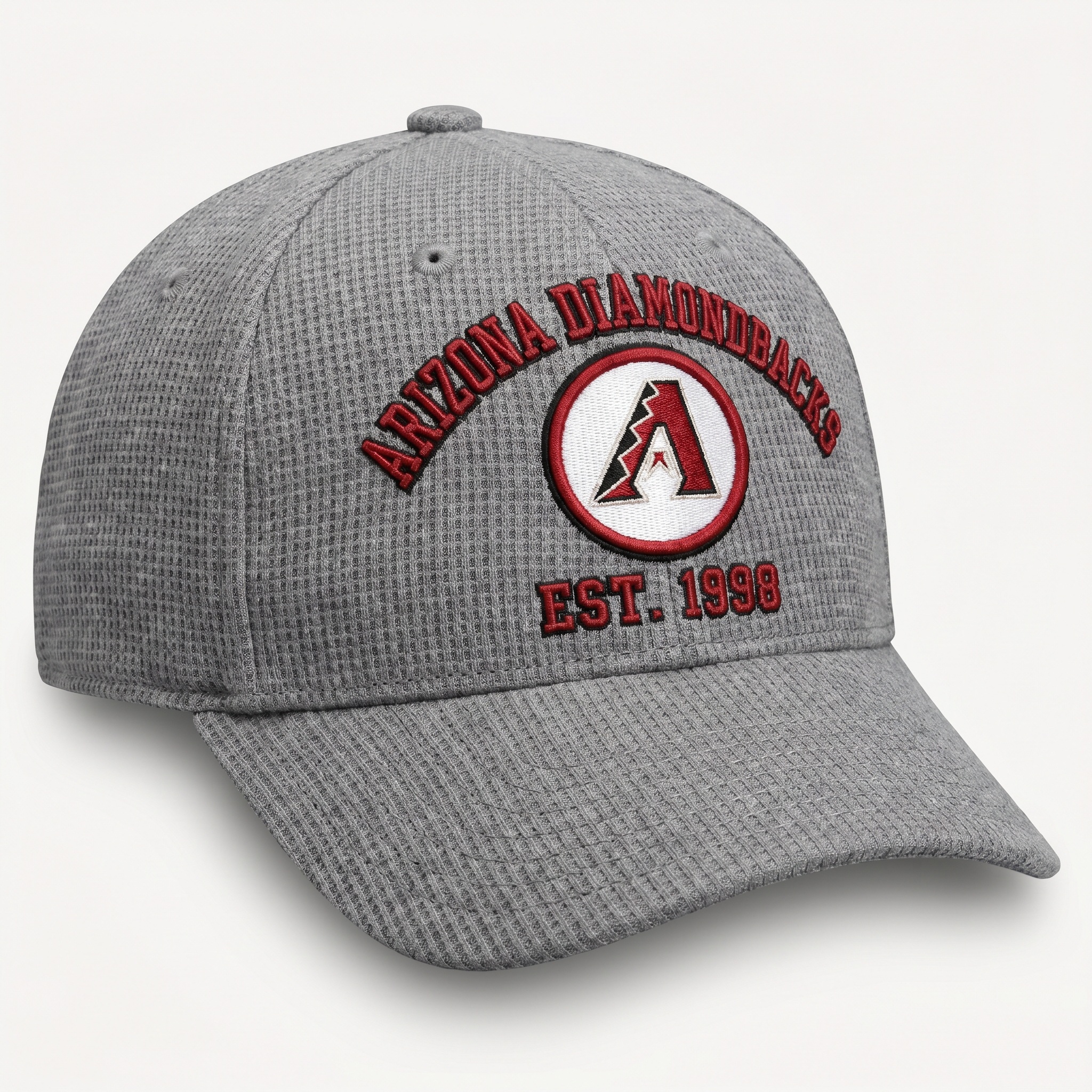 Arizona Diamondbacks Waffle Knit Cap in Gray