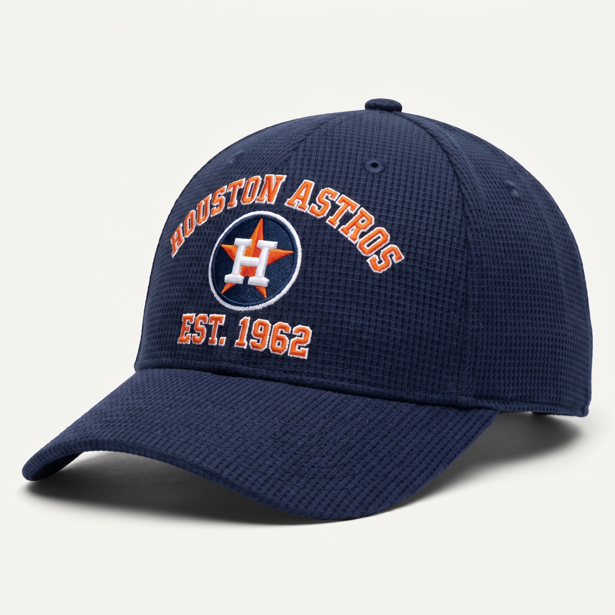 Houston Astros Waffle Knit Cap in Blue
