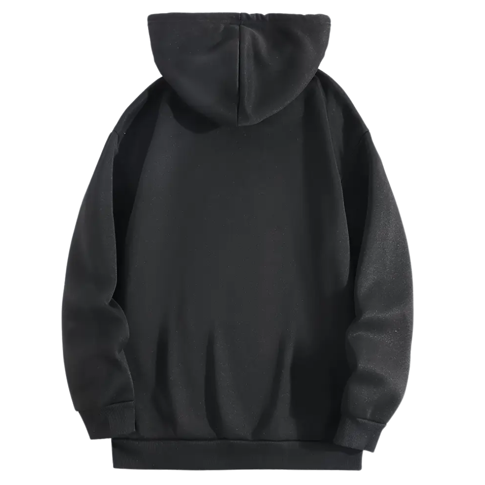 Plus Size Bat Print Hoodie For Women