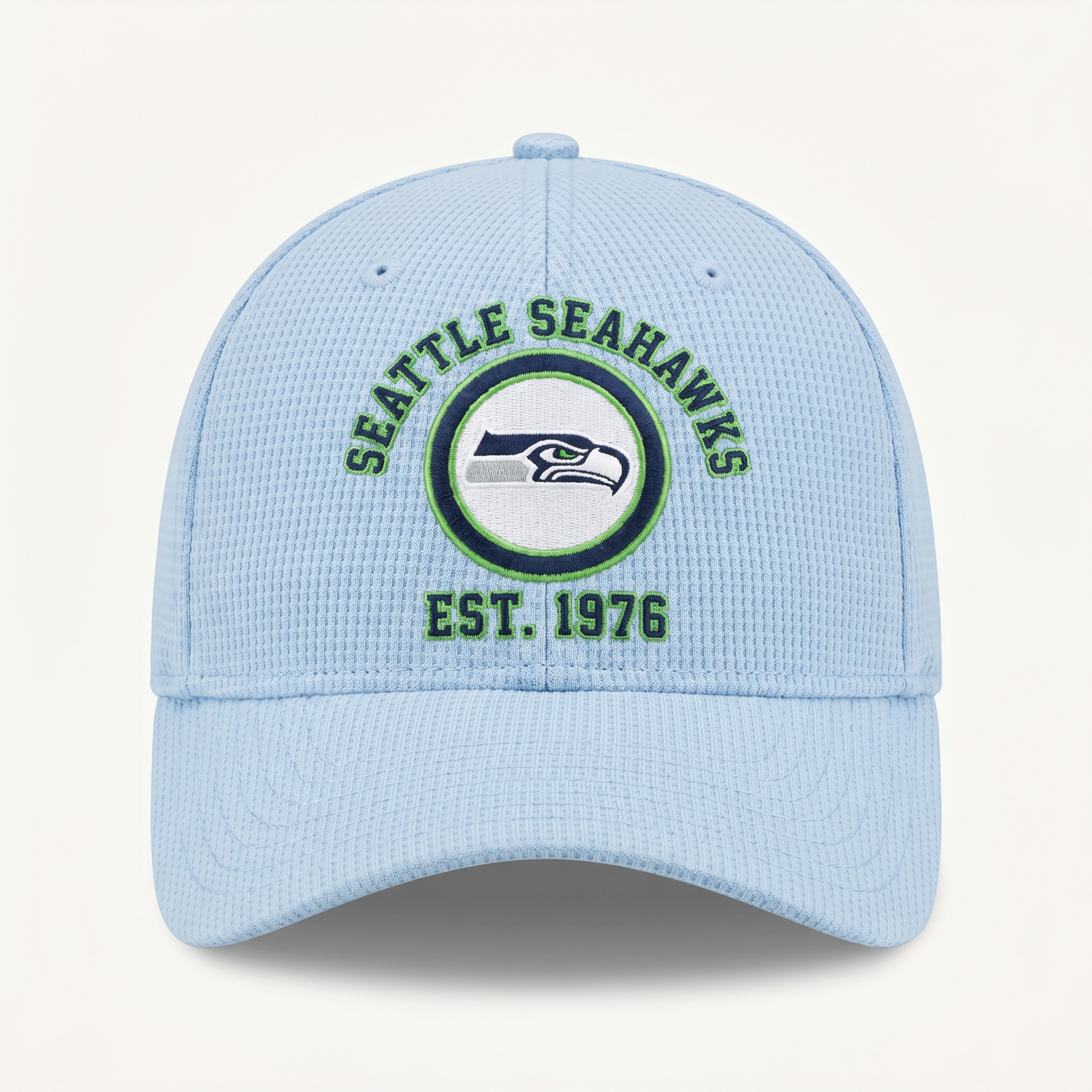 Seattle Seahawks Waffle Knit Cap in Light Blue