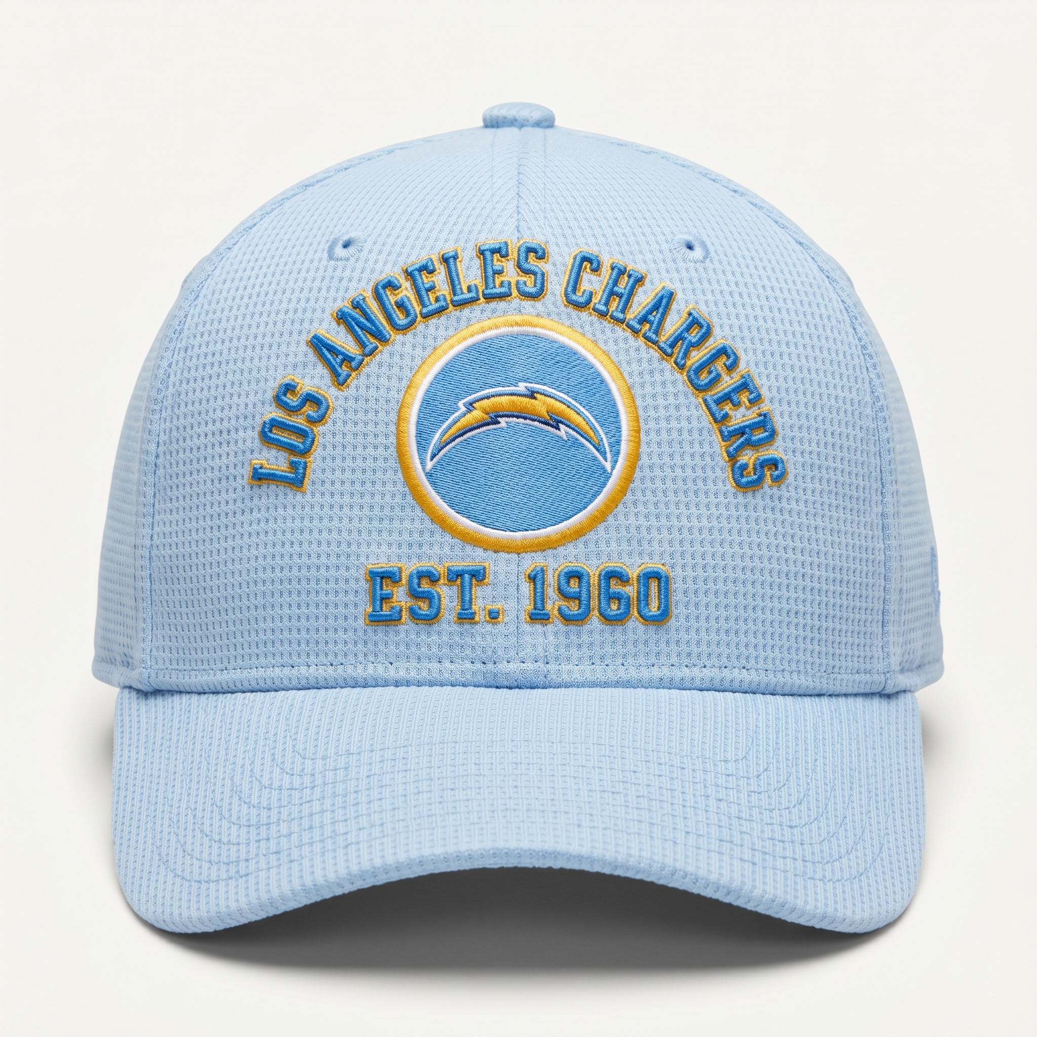 Los Angeles Chargers Waffle Knit Cap in Light Blue