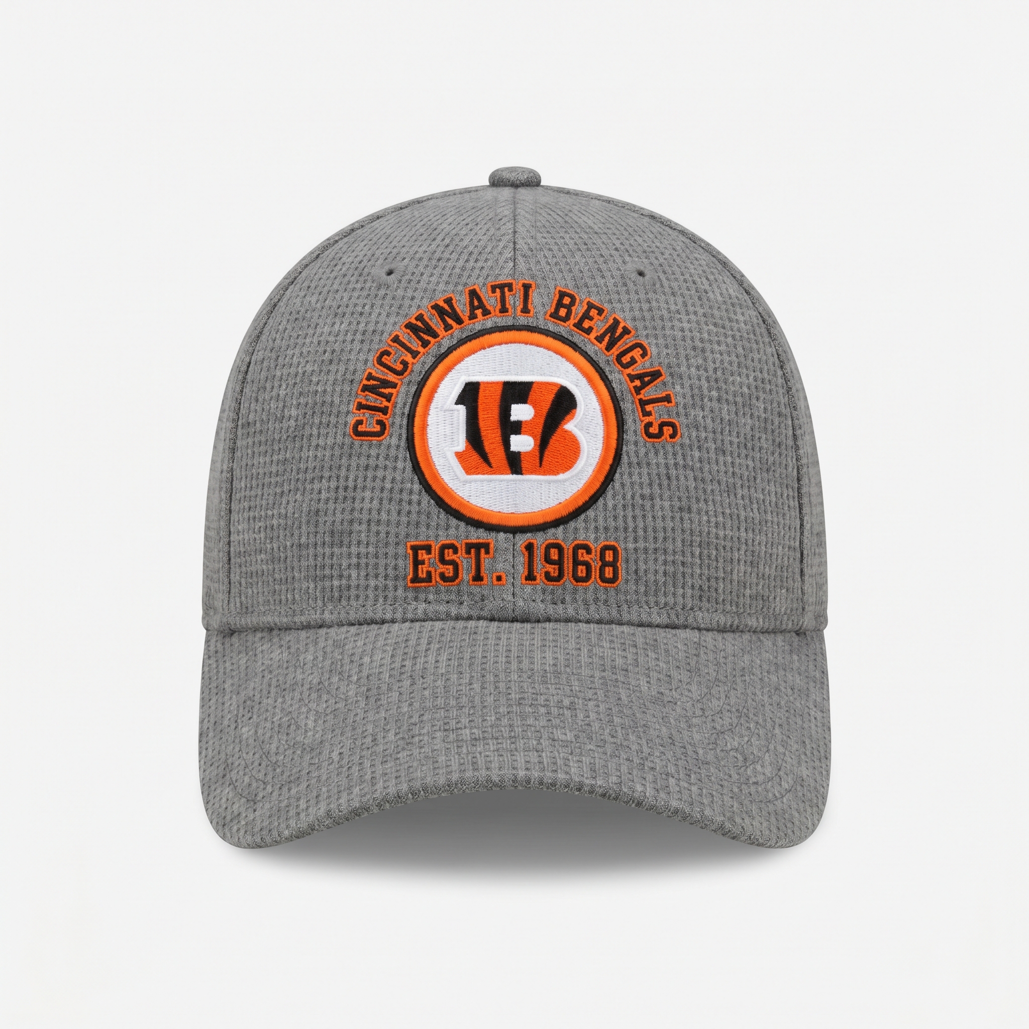 Cincinnati Bengals Waffle Knit Cap in Gray