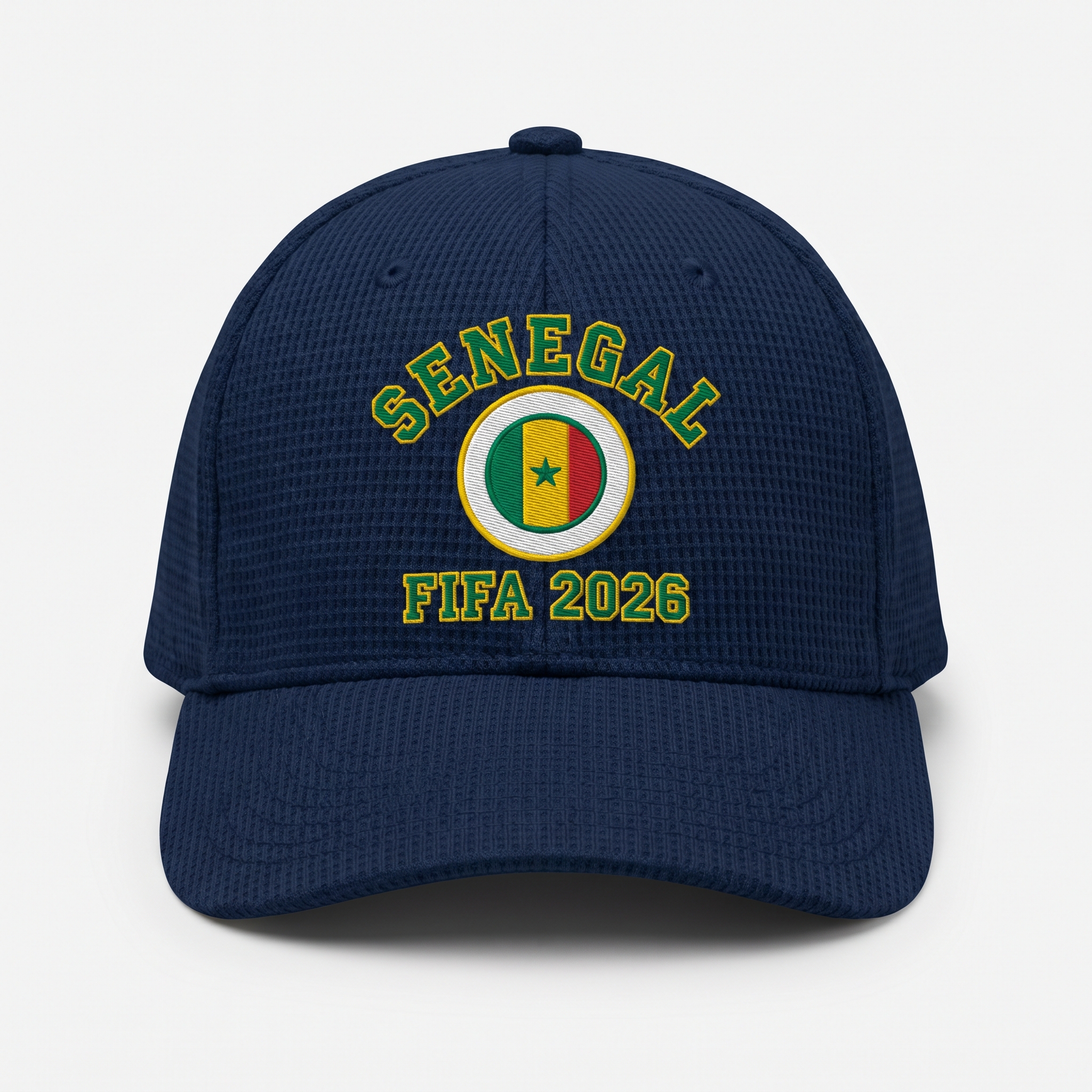 FIFA 2026 Senegal Waffle Knit Cap in Blue