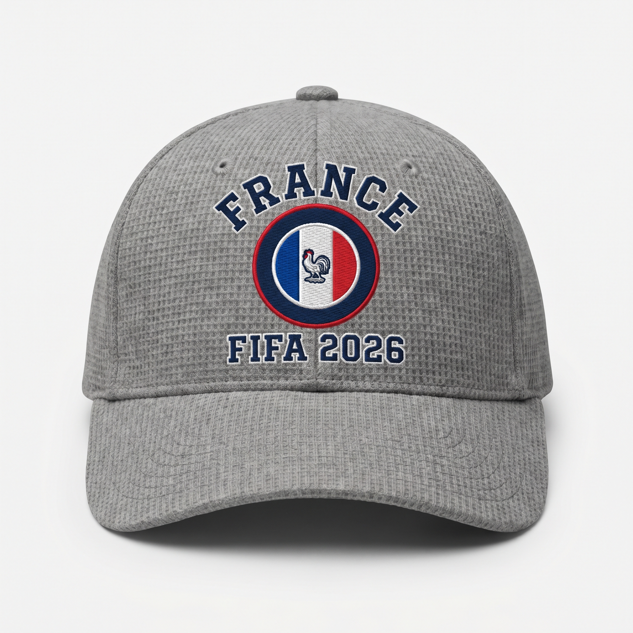 FIFA 2026 France Waffle Knit Cap in Gray