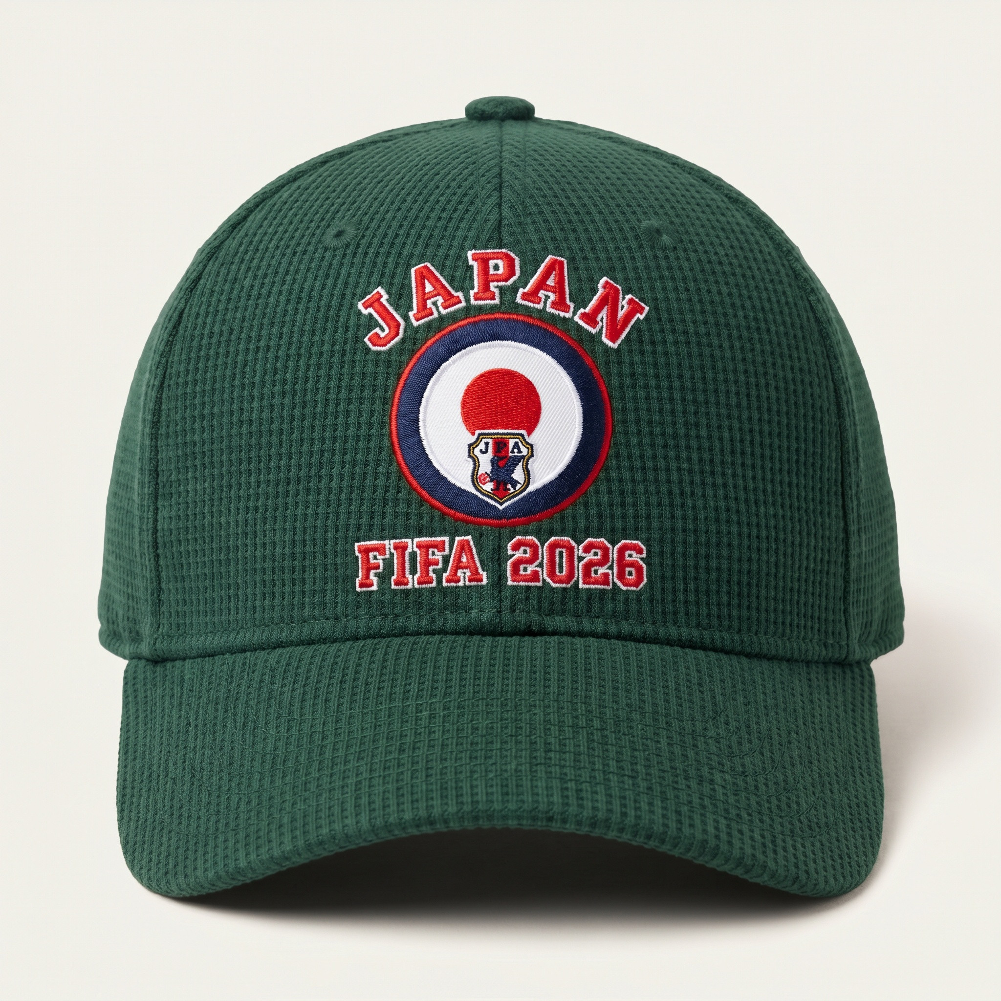 FIFA 2026 Japan Waffle Knit Cap in Green