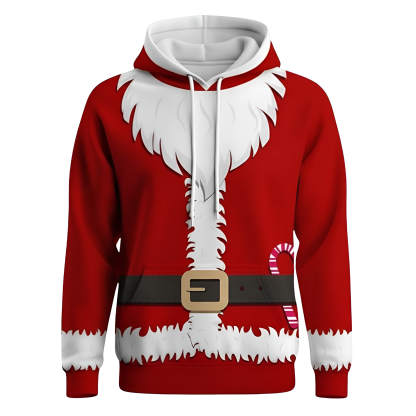 Creative Christmas Santa Hoodie