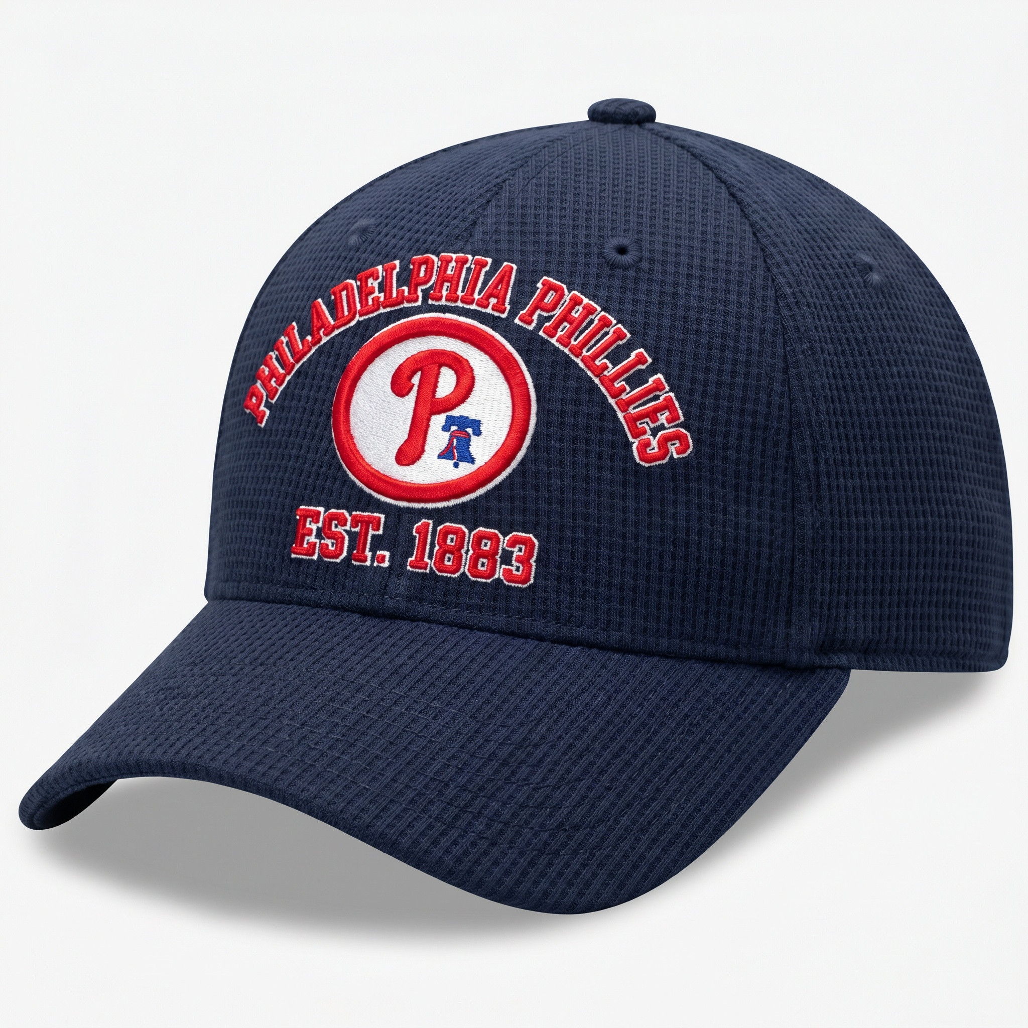 Philadelphia Phillies Waffle Knit Cap in Blue