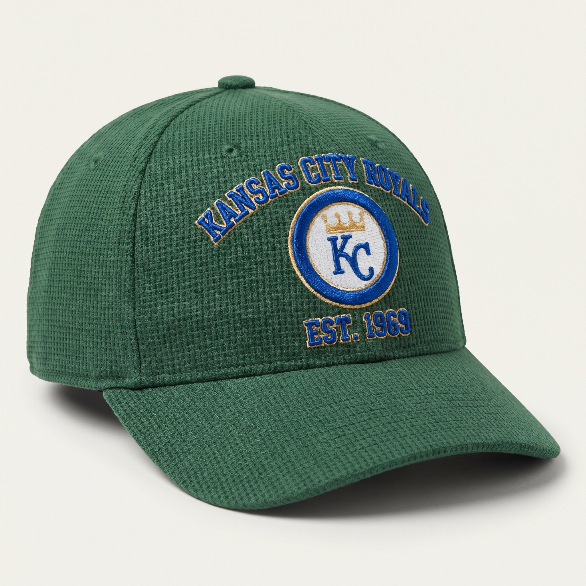Kansas City Royals Waffle Knit Cap in Green