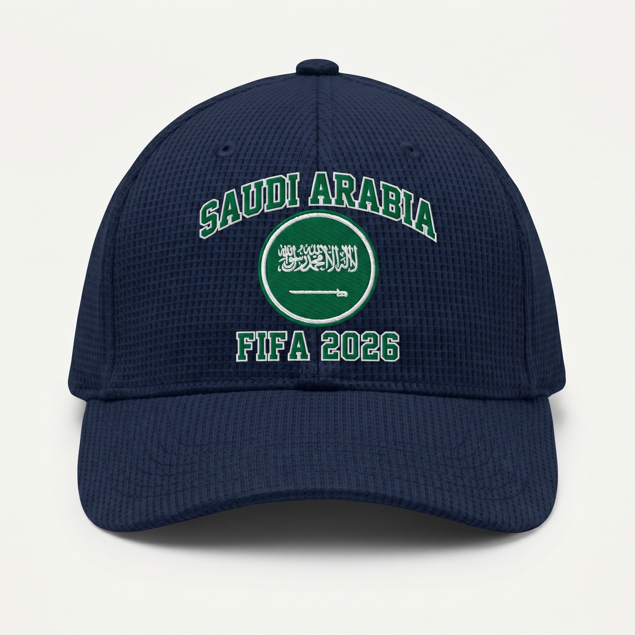 FIFA 2026 Saudi Arabia Waffle Knit Cap in Blue