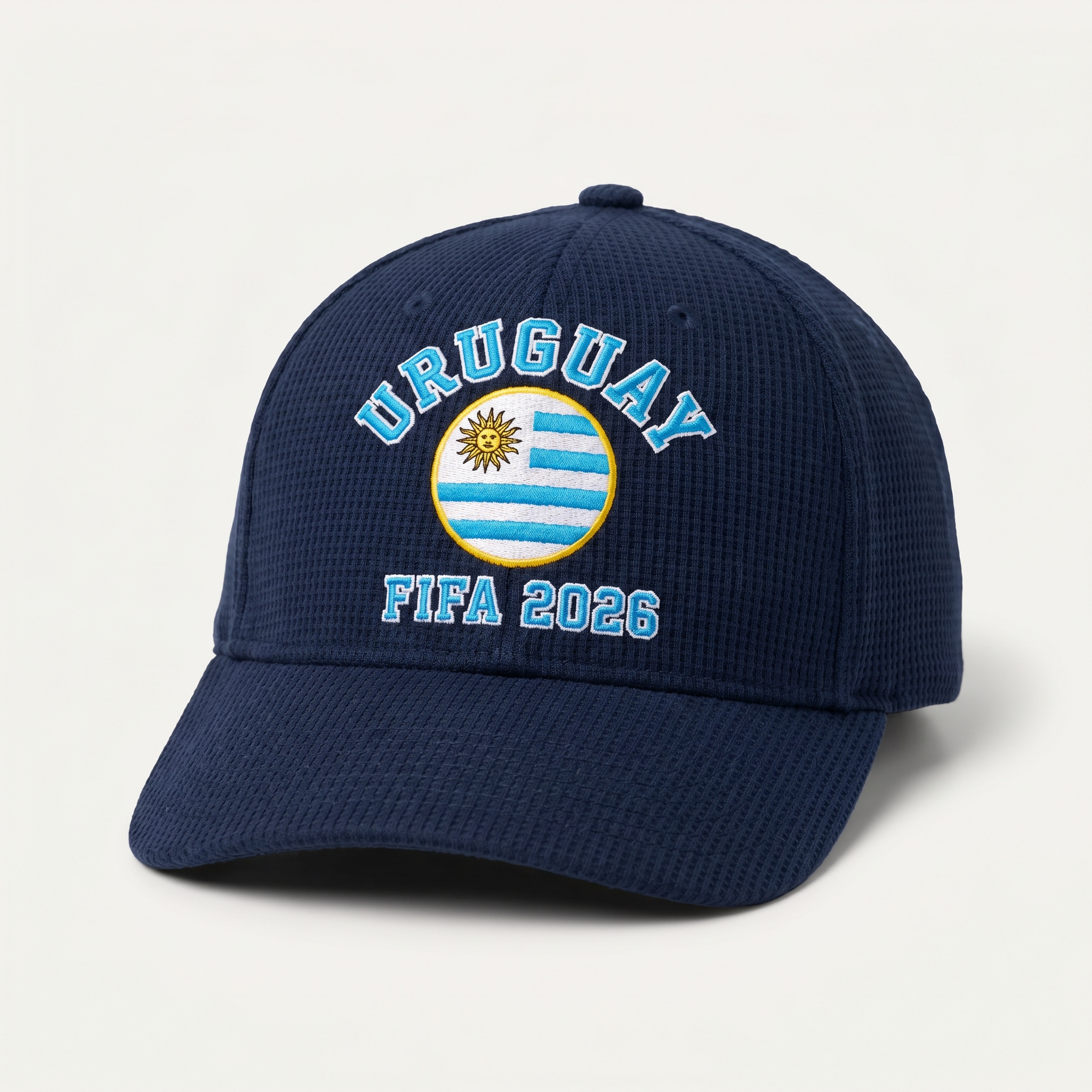 FIFA 2026 Uruguay Waffle Knit Cap in Blue