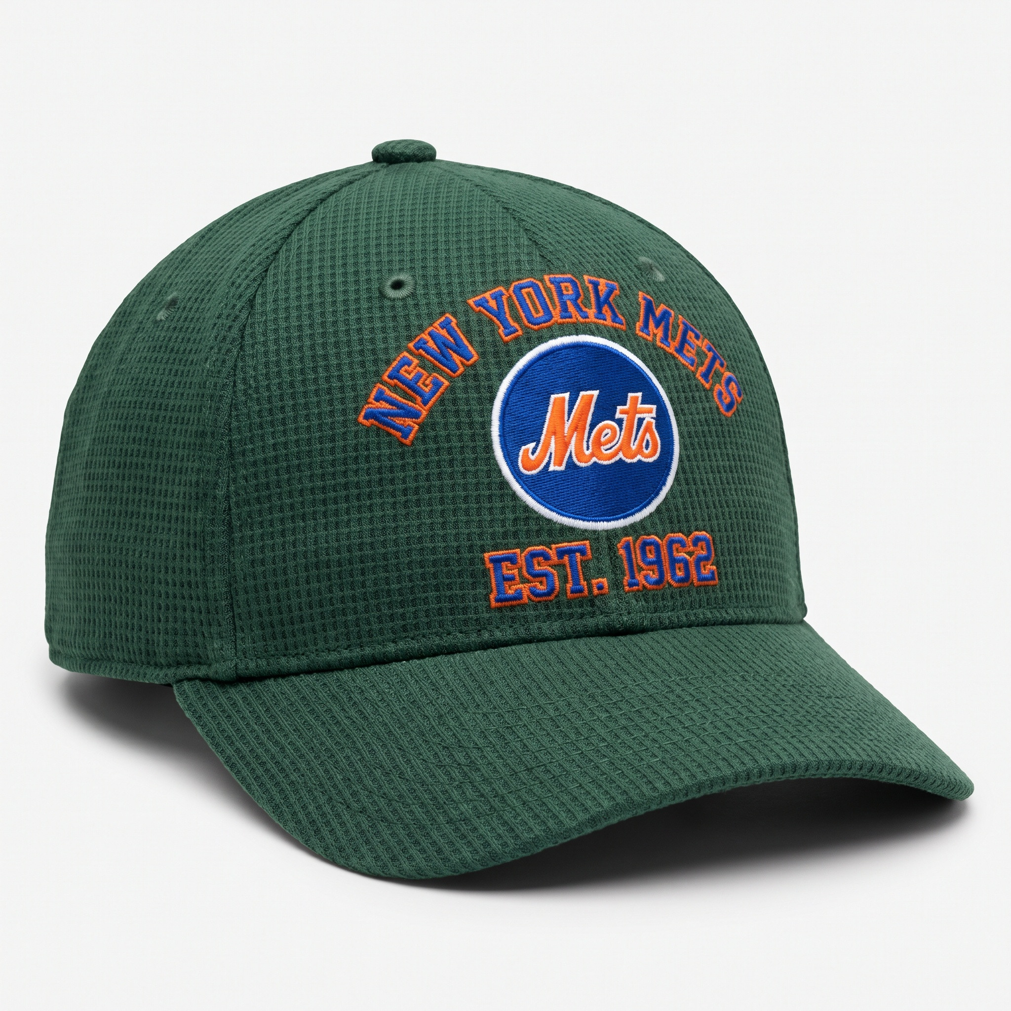 New York Mets Waffle Knit Cap in Green