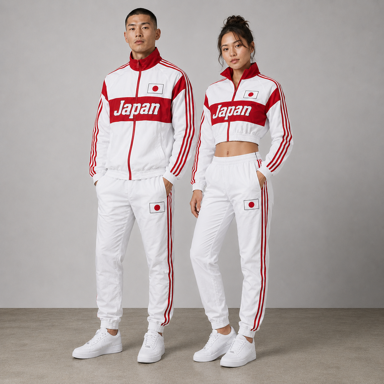 FIFA World Cup 2026 Themed Japan Football Fan Sweatshirt And Jogger Set