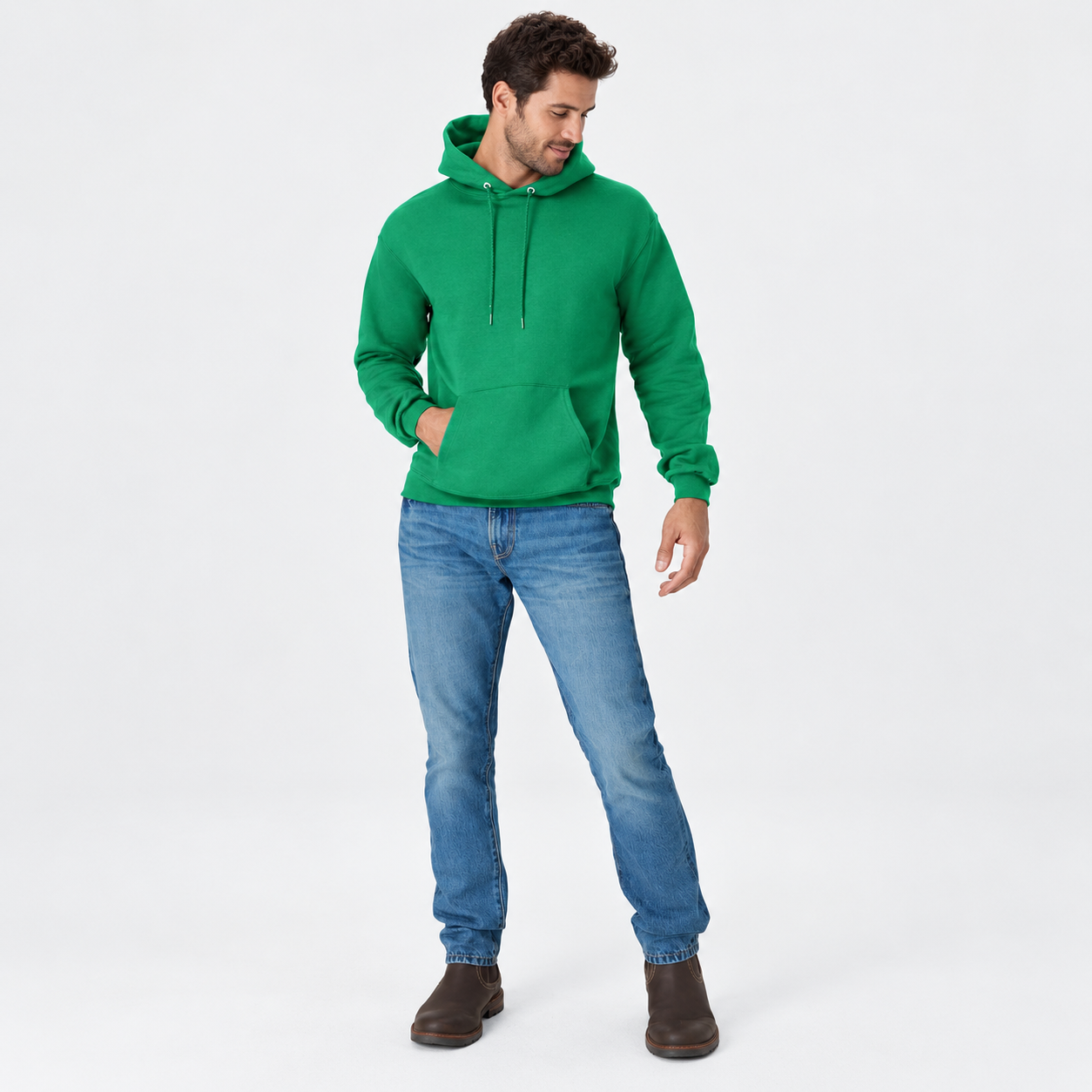 Soft Fleece Hooded Sweatshirt For Men And Women
