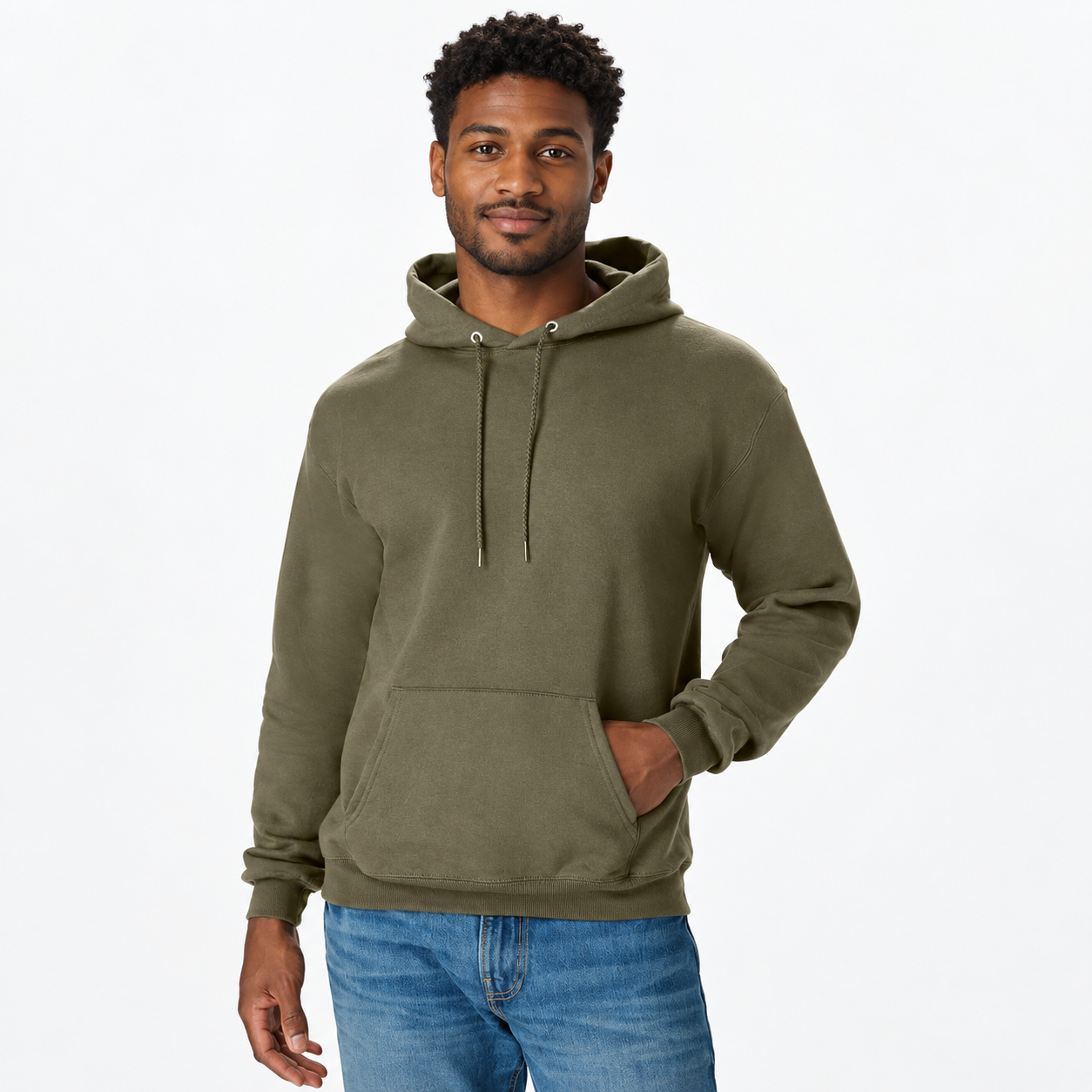 Soft Fleece Hooded Sweatshirt For Men And Women
