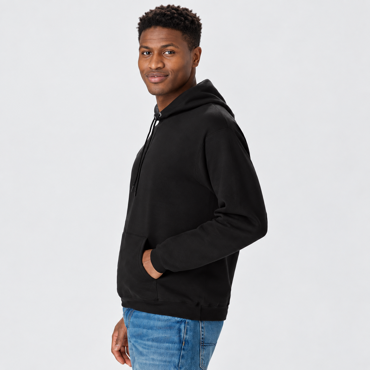 Soft Fleece Hooded Sweatshirt For Men And Women