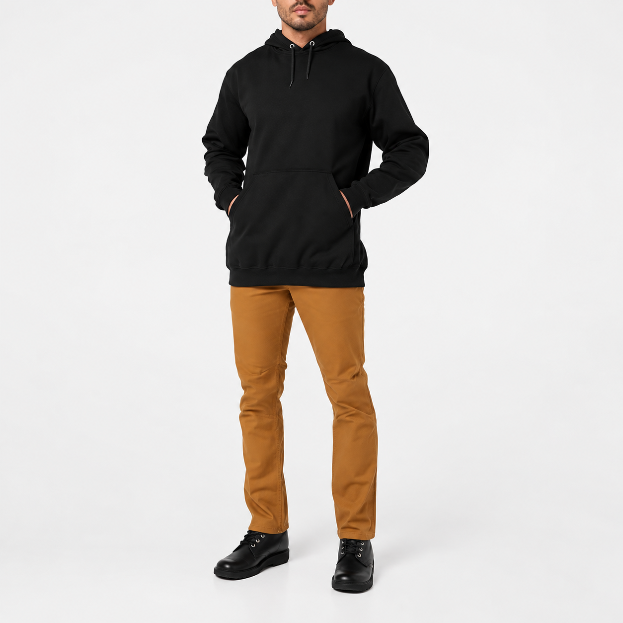 Casual Loose Hooded Sweatshirt For Men