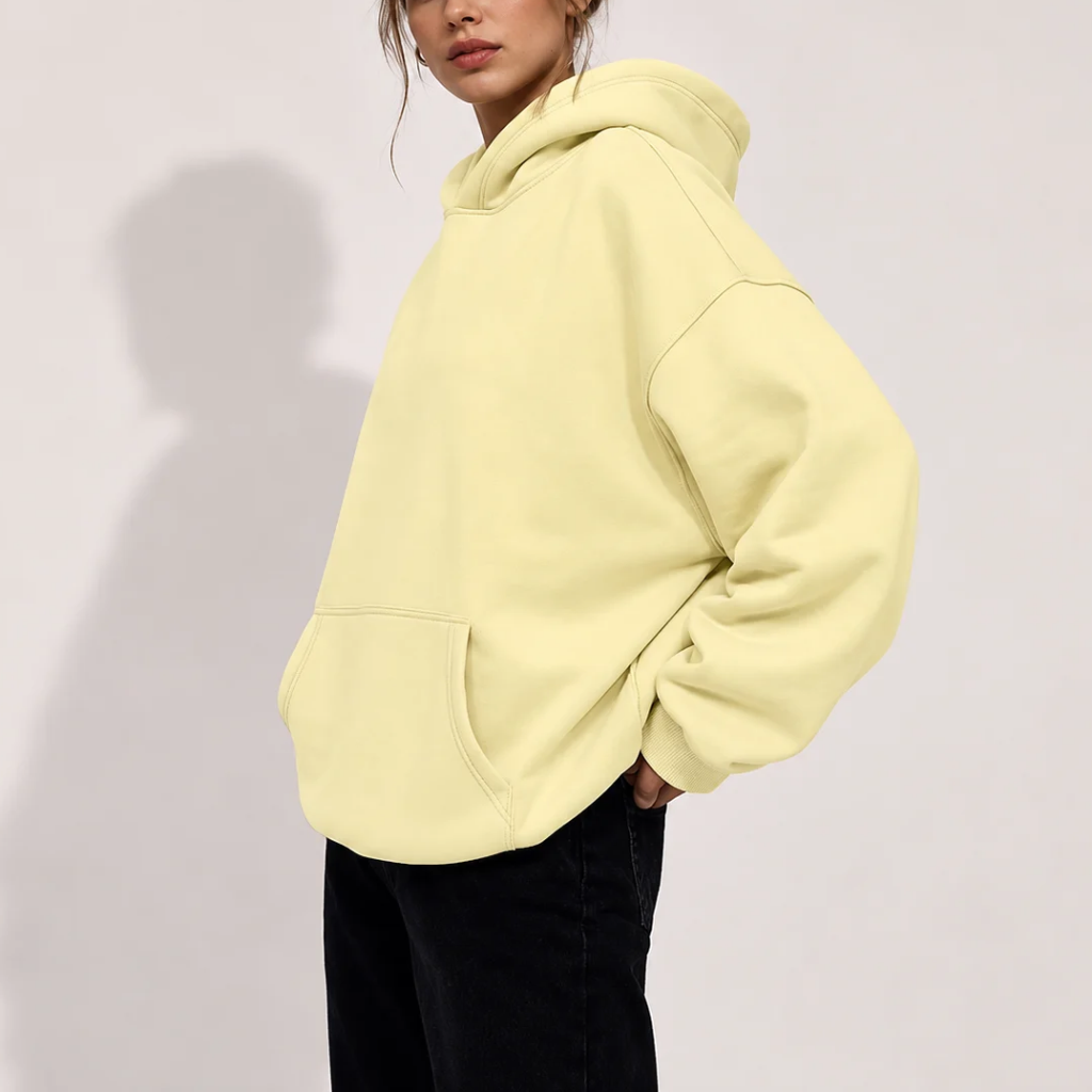 Casual Oversized Pullover Hoodie For Women