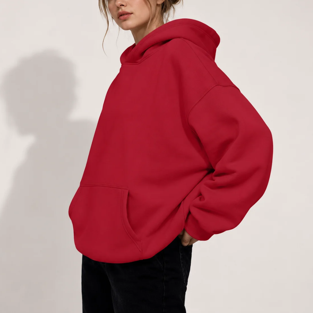 Casual Oversized Pullover Hoodie For Women