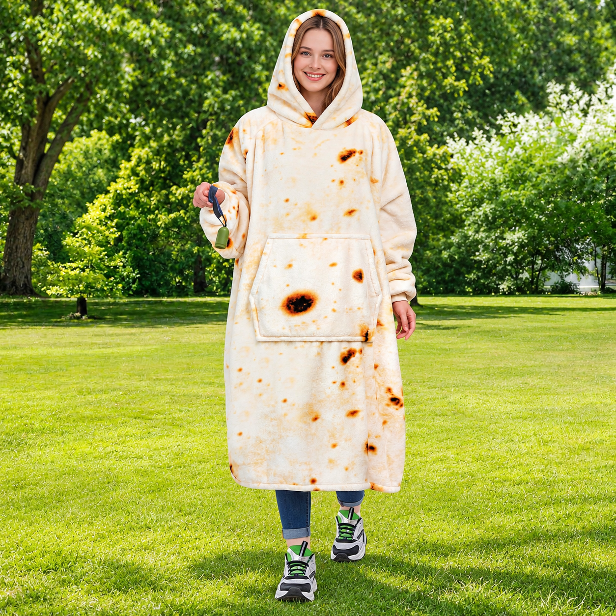 Warm And Cozy Giant Blanket Hoodie For Men And Women