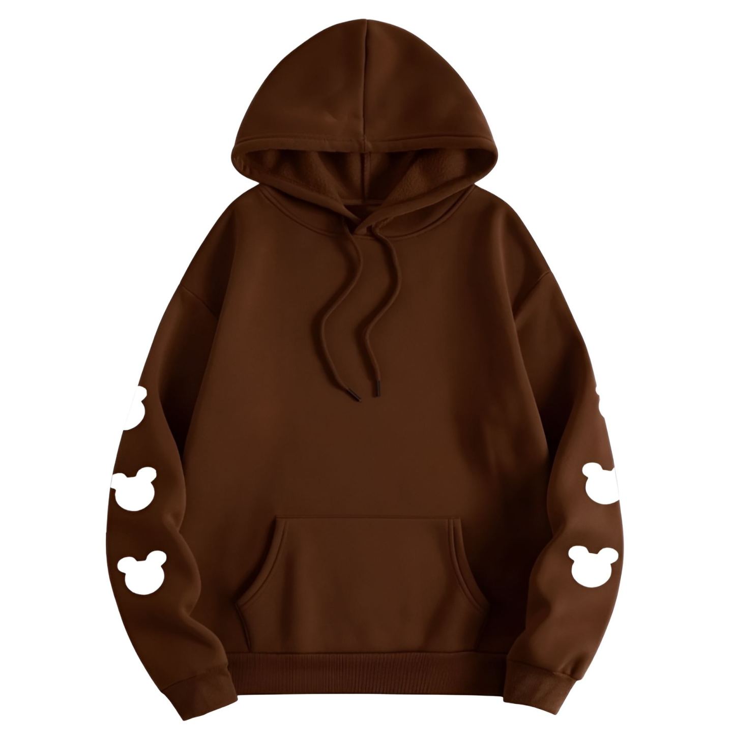 Some Days Just Seem Upside Cartoon Print Pullover Hooded