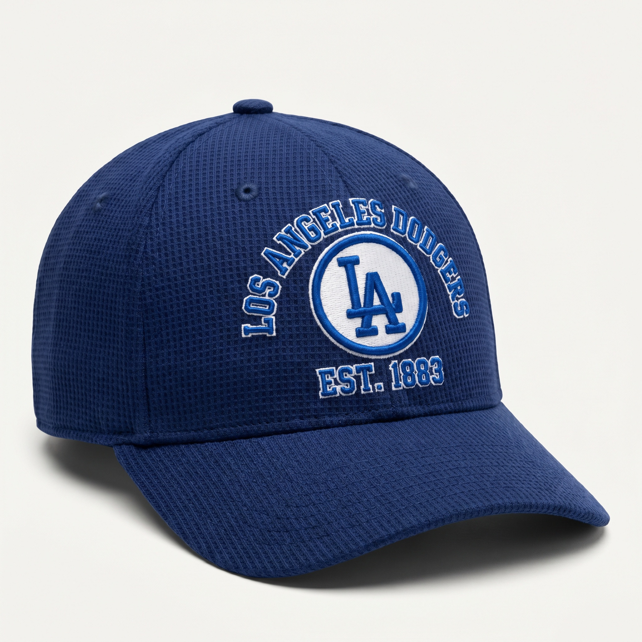 Los Angeles Dodgers Waffle Knit Cap in Blue