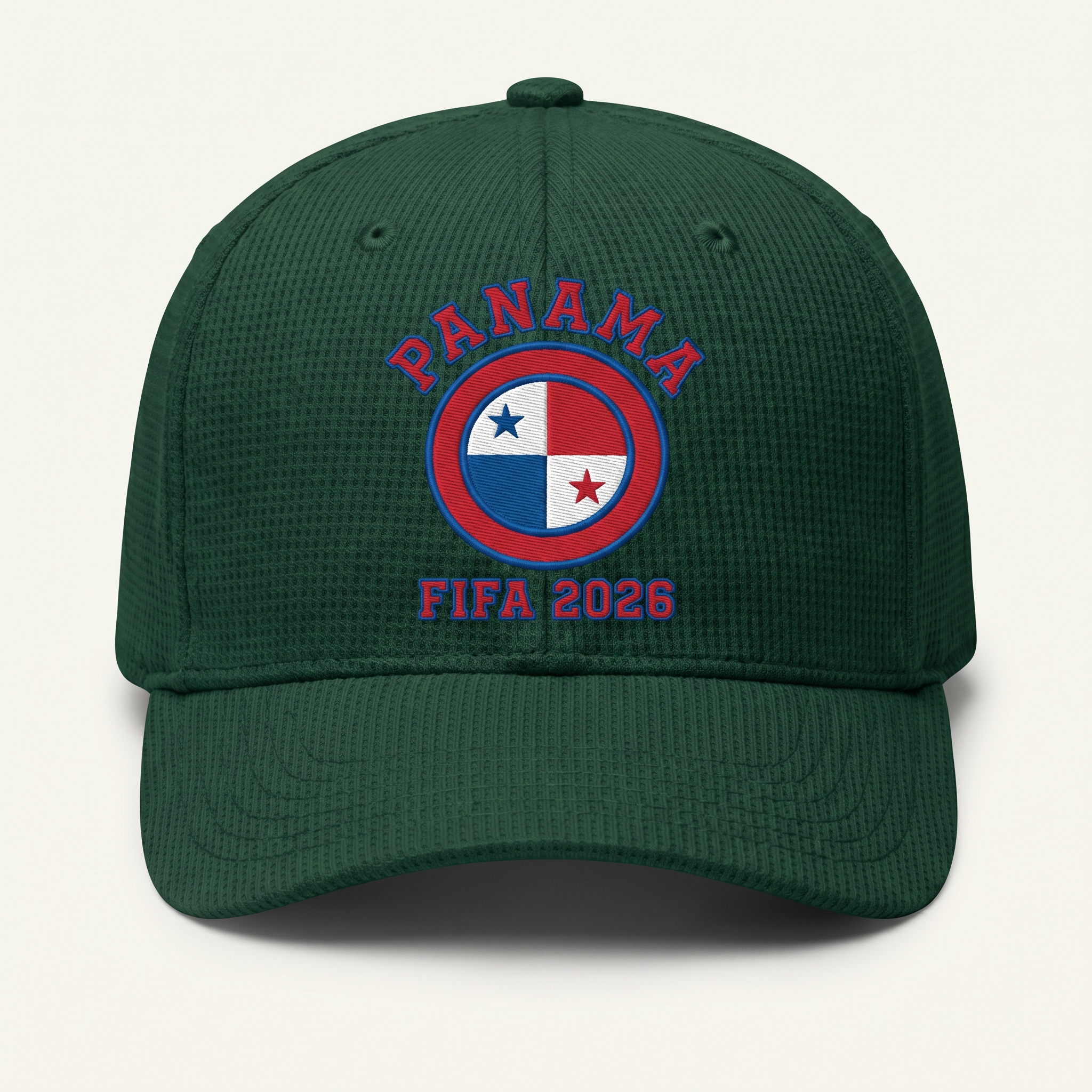 FIFA 2026 Panama Waffle Knit Cap in Green