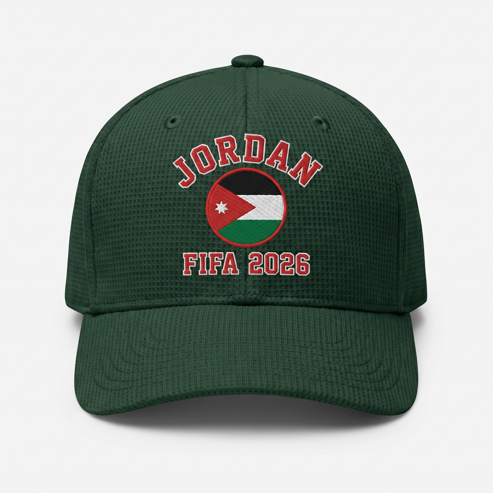 FIFA 2026 Jordan Waffle Knit Cap in Green