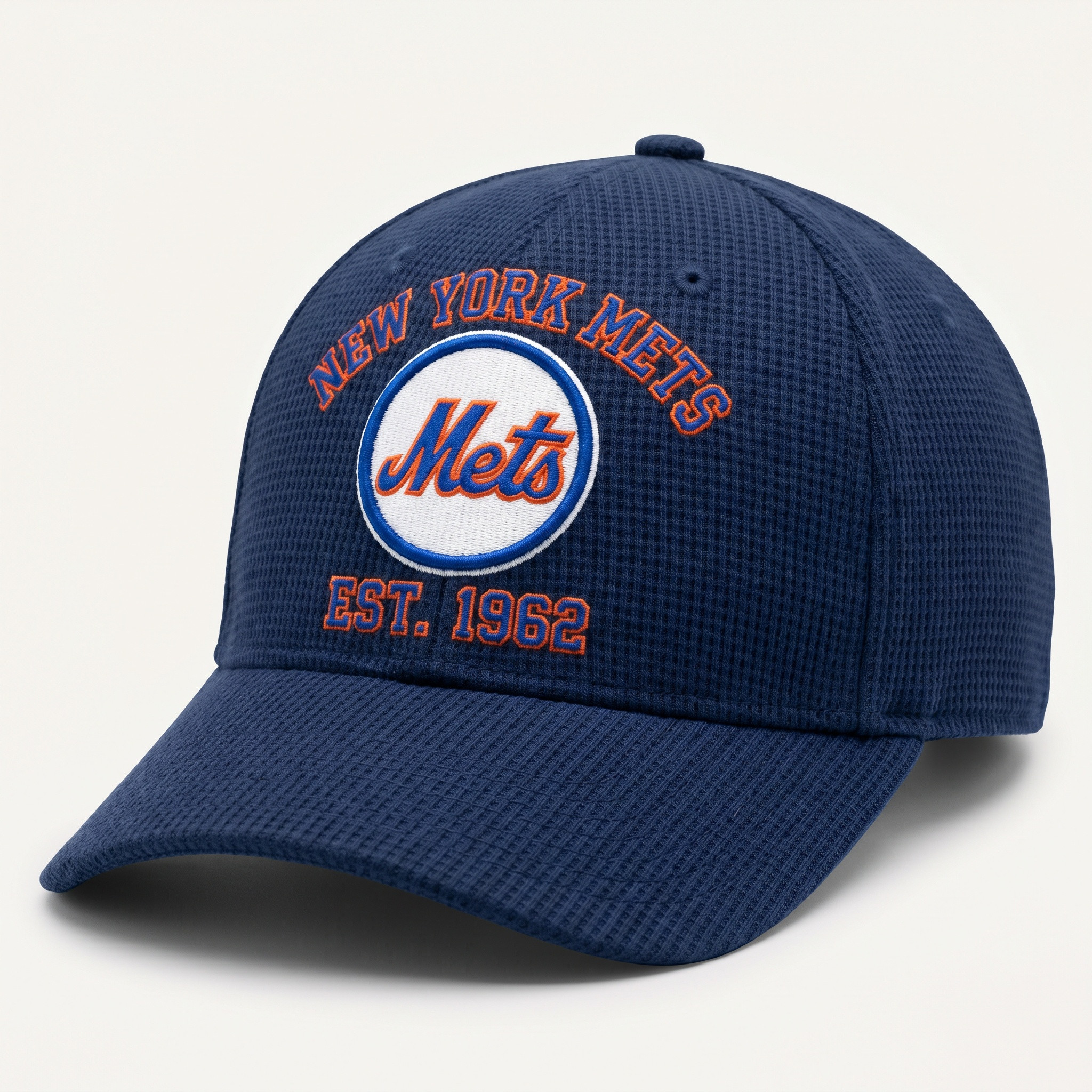 New York Mets Waffle Knit Cap in Blue