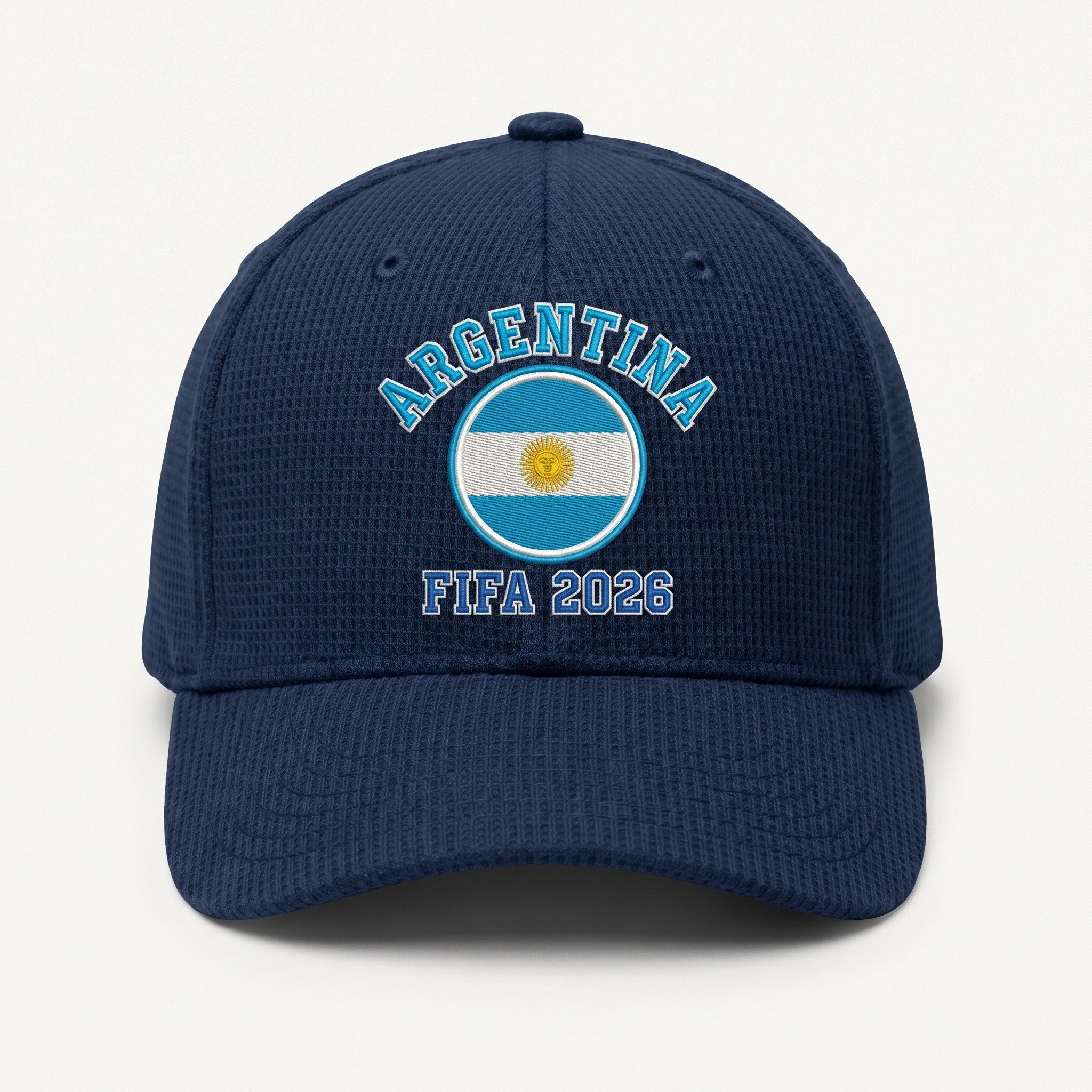 FIFA 2026 Argentina Waffle Knit Cap in Blue