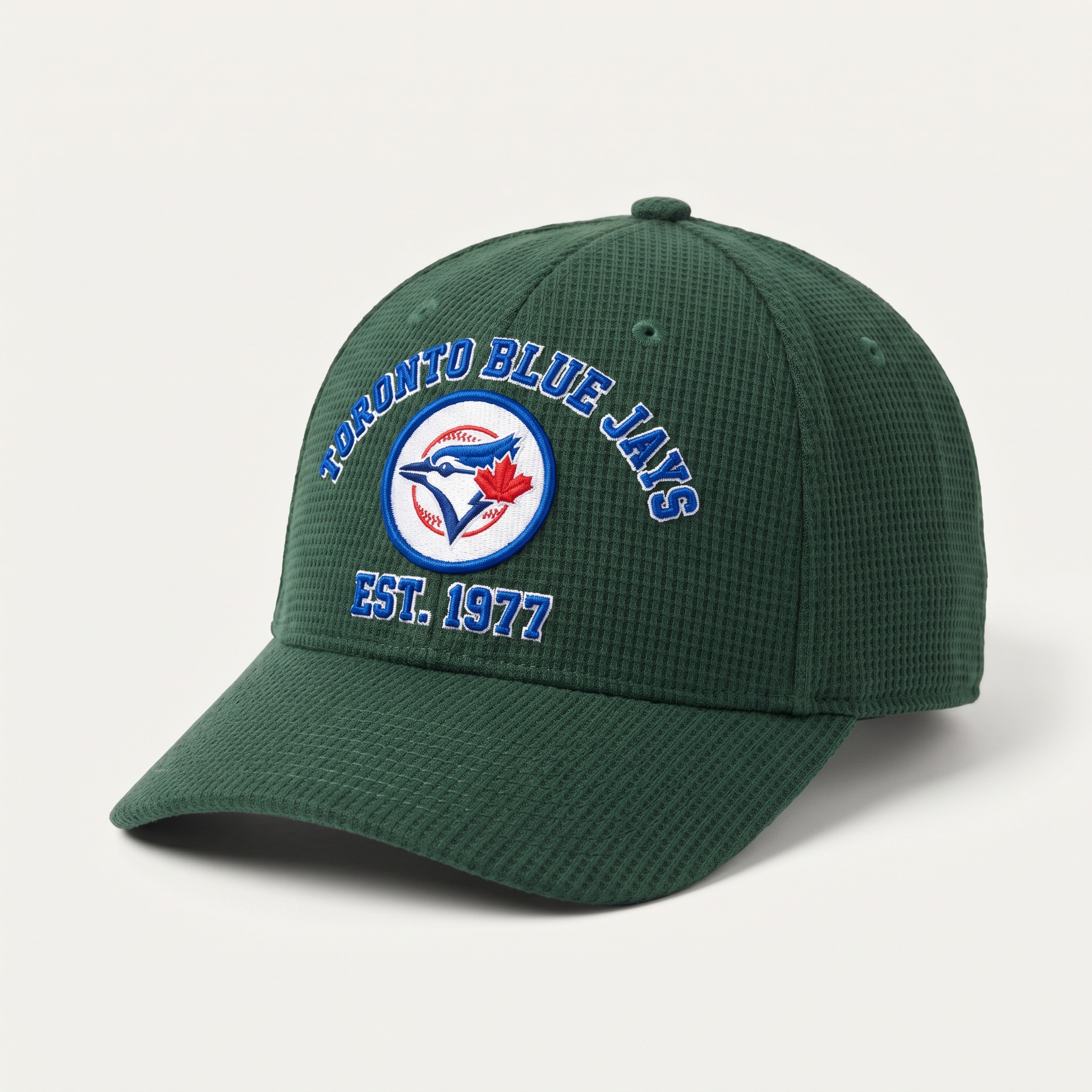 Toronto Blue Jays Waffle Knit Cap in Green