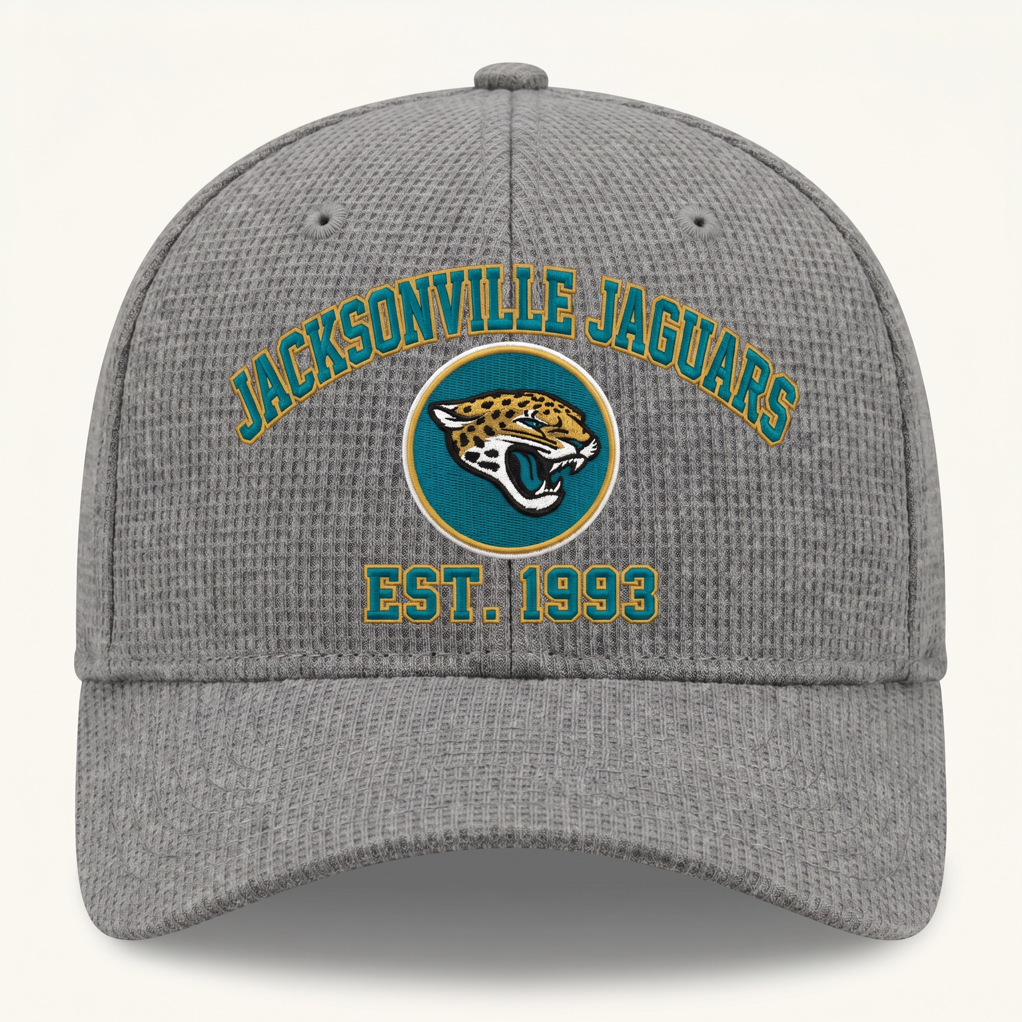 Jacksonville Jaguars Waffle Knit Cap in Gray