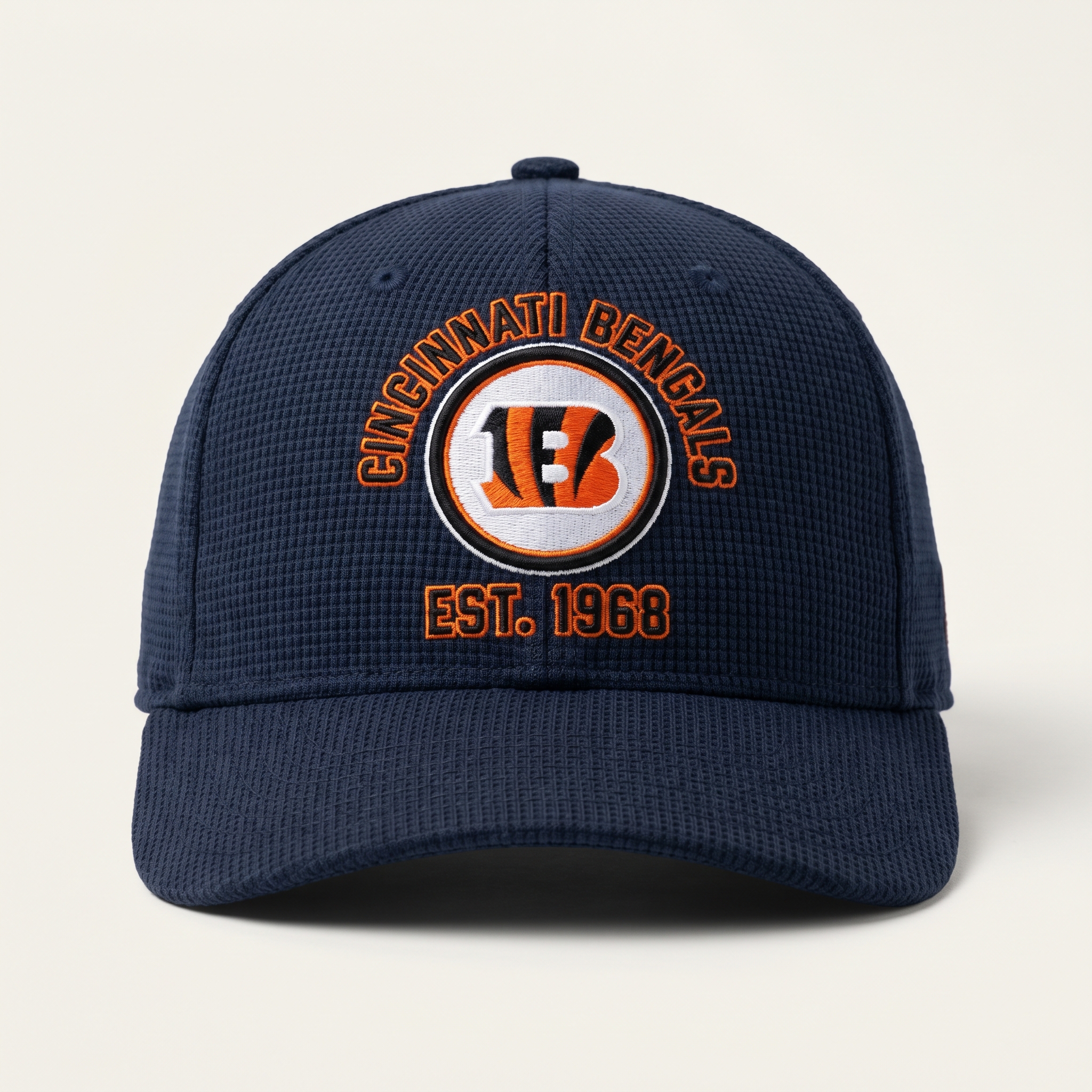 Cincinnati Bengals Waffle Knit Cap in Blue