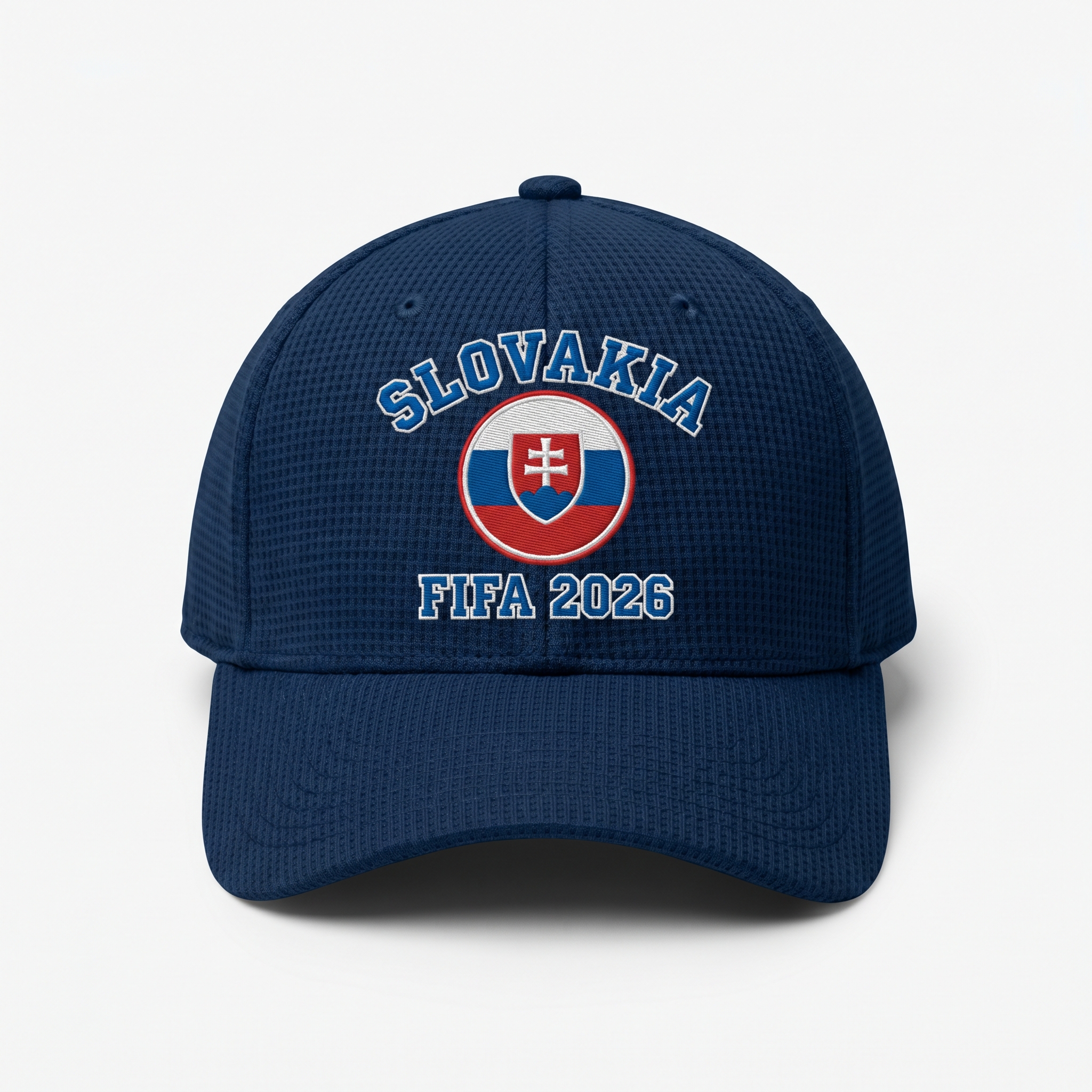 FIFA 2026 Slovakia Waffle Knit Cap in Blue