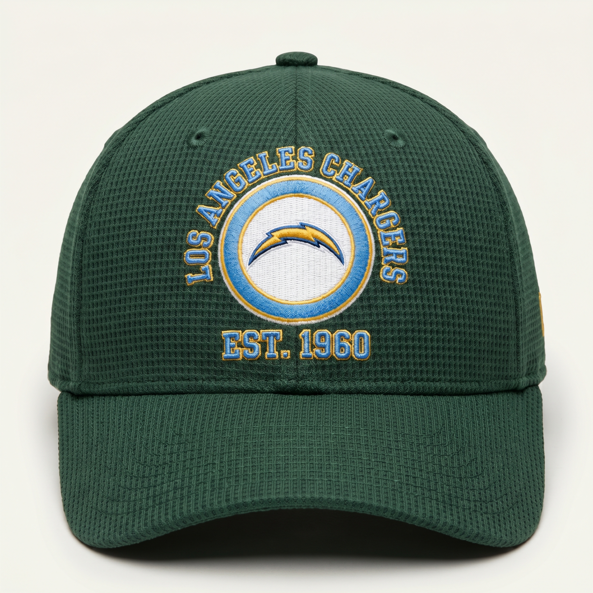 Los Angeles Chargers Waffle Knit Cap in Green