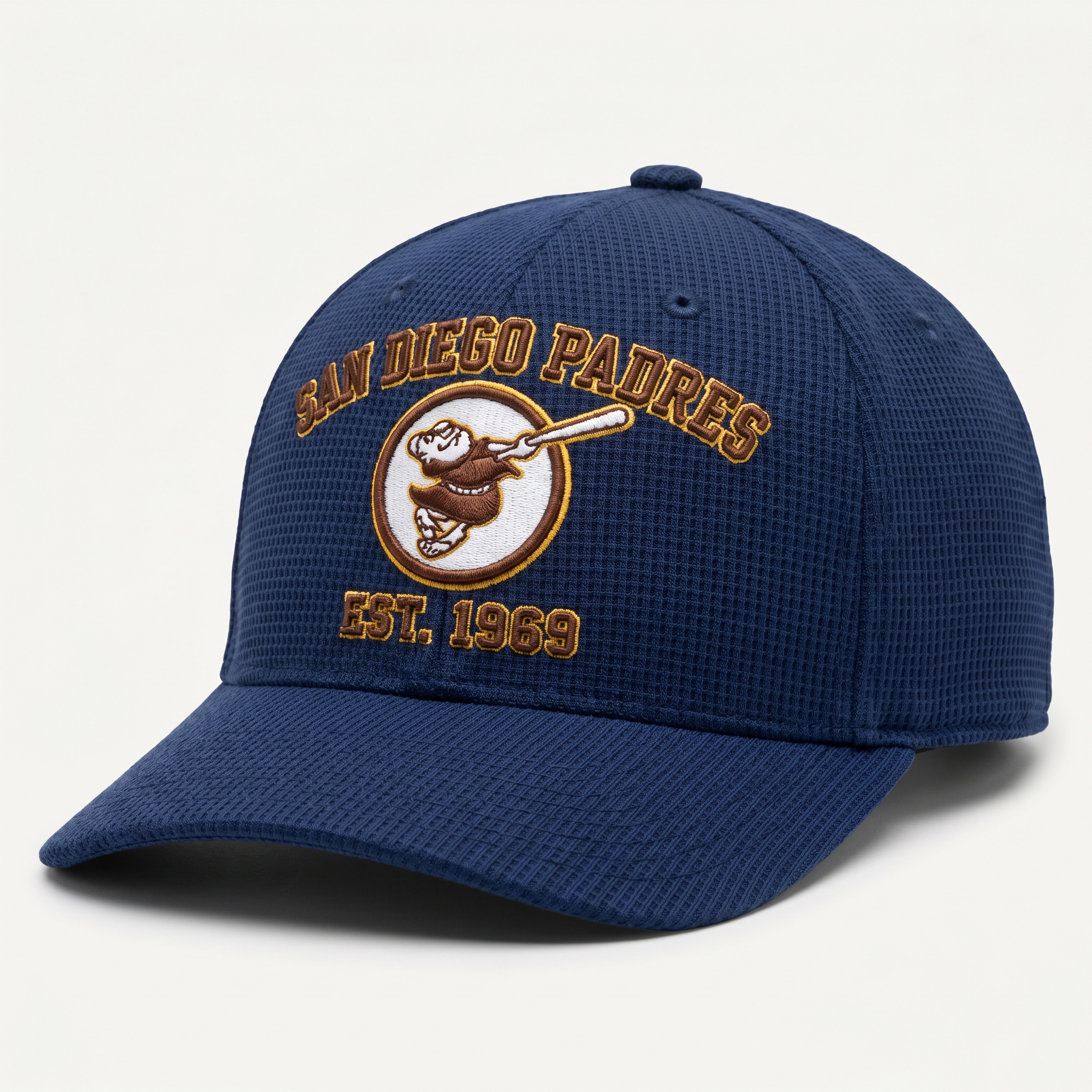 San Diego Padres Waffle Knit Cap in Blue