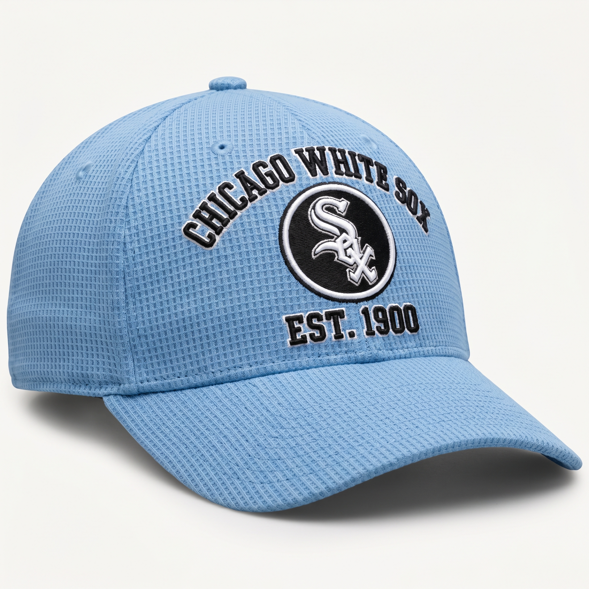 Chicago White Sox Waffle Knit Cap in Light Blue