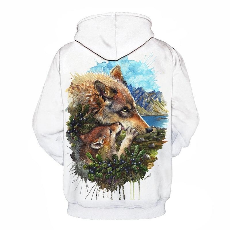 Wolf Cub Mother Hoodie