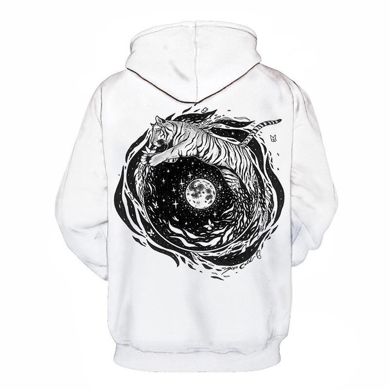 Starry Tiger Sky Hoodie