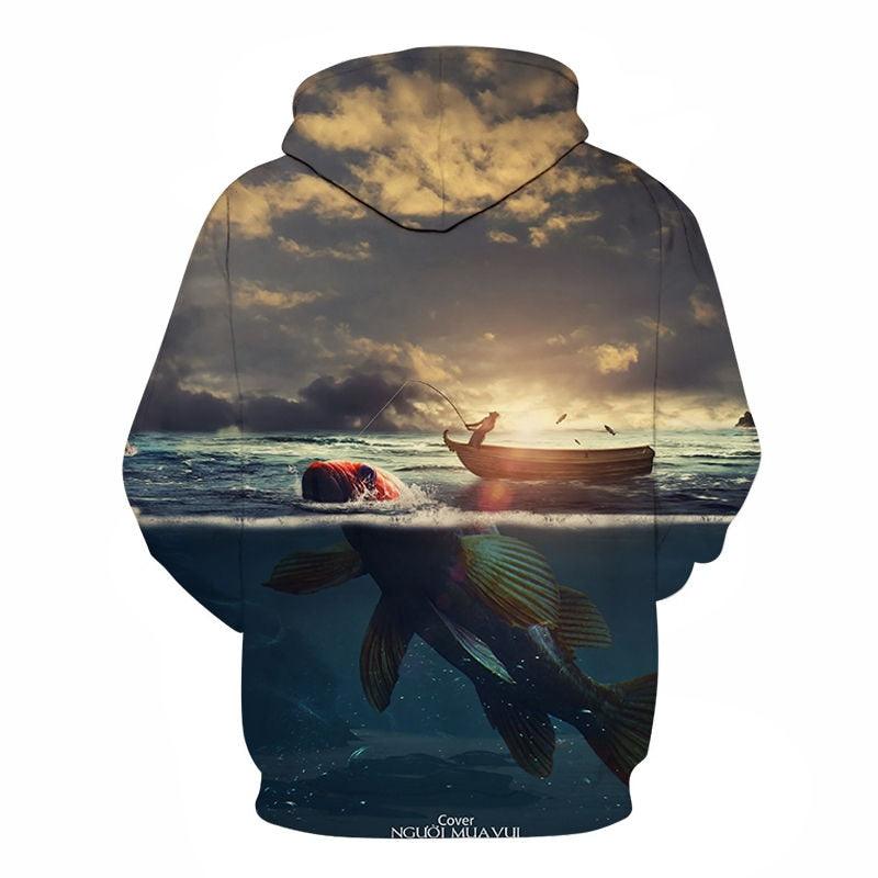 Fishermen Fishing Hoodie