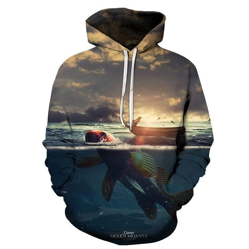 Fishermen Fishing Hoodie