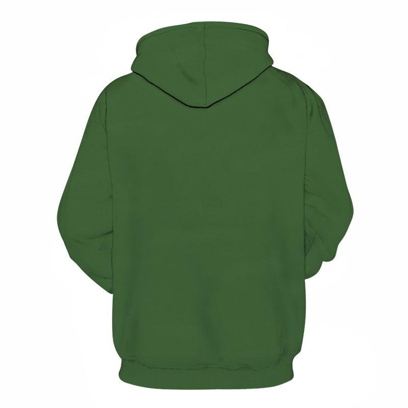 Green Bird Hoodie