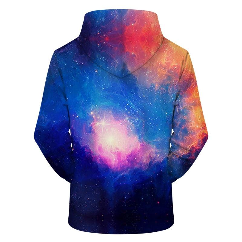 Galaxy Blue Dust Hoodie