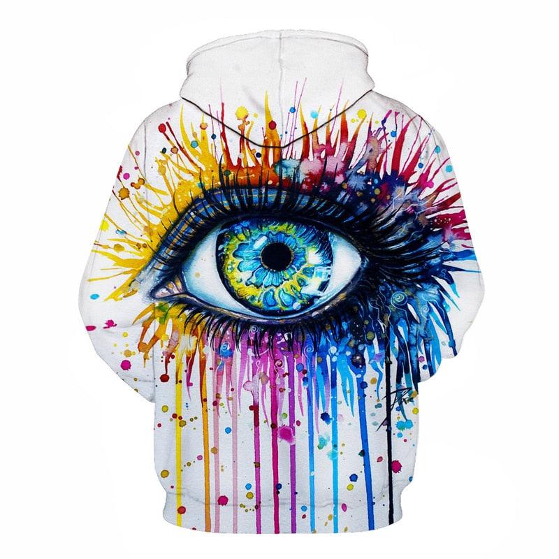 Rainbow Eye Hoodie