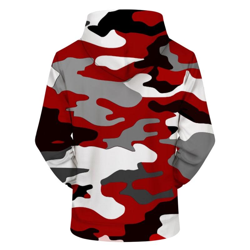 Red Camo Hoodie