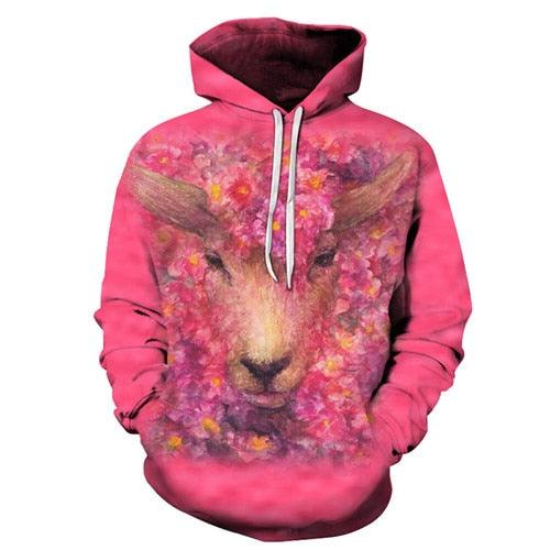 Deer & Flowers Hoodie