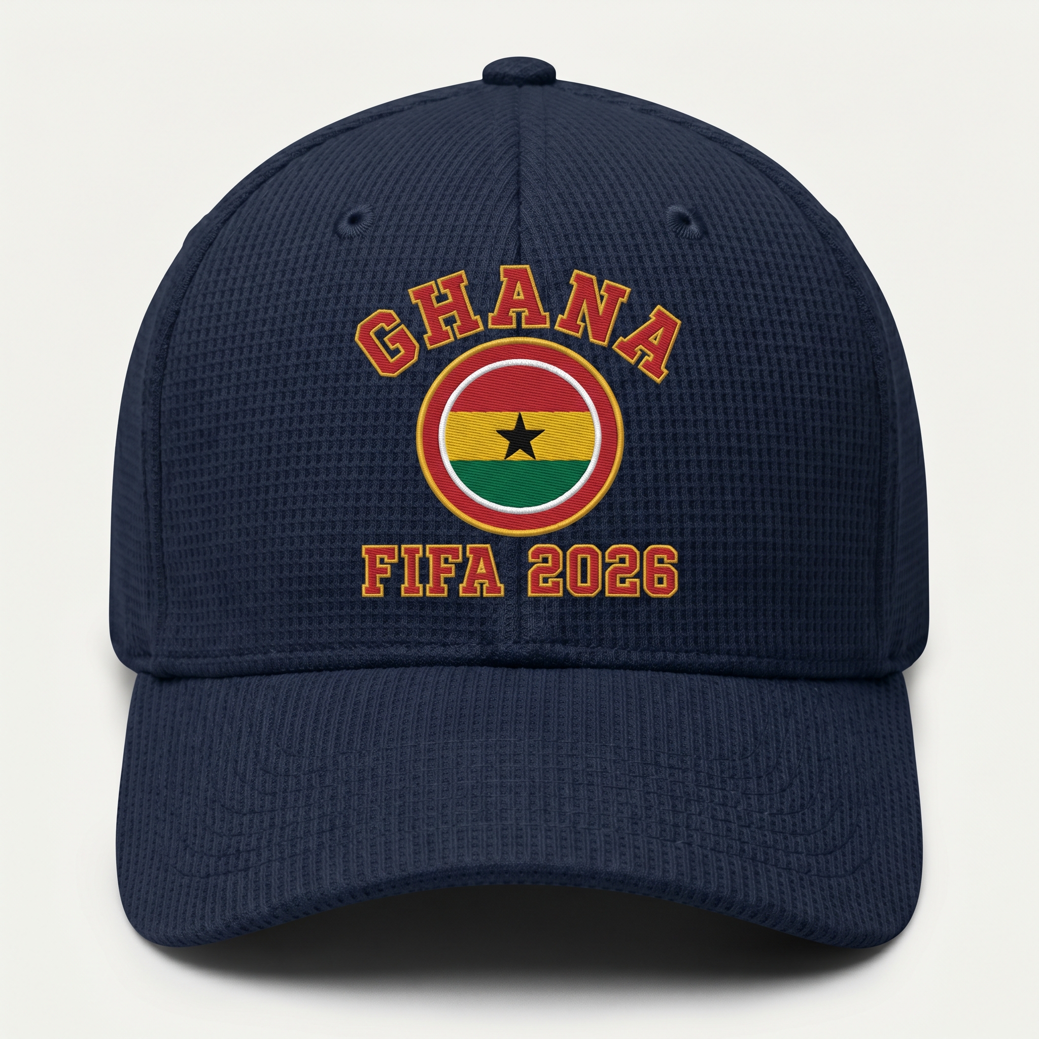 FIFA 2026 Ghana Waffle Knit Cap in Blue