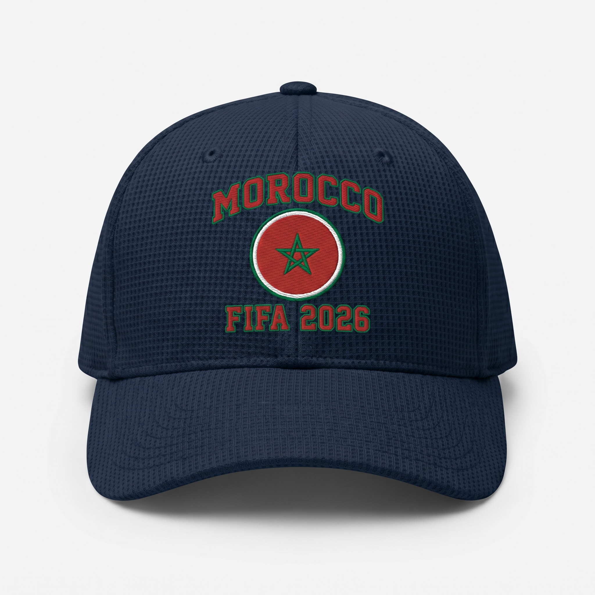 FIFA 2026 Morocco Waffle Knit Cap in Blue