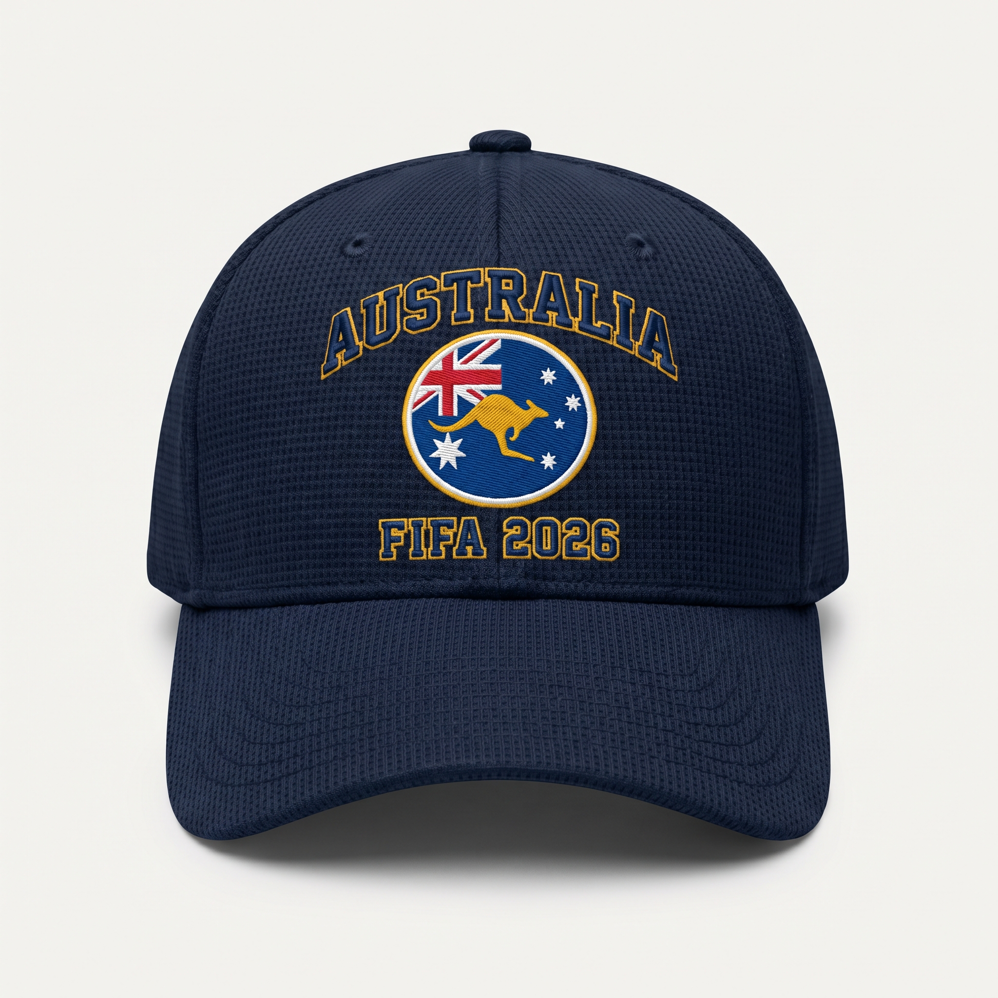 FIFA 2026 Australia Waffle Knit Cap in Blue